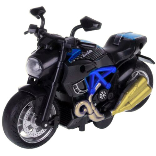  Metalni motor za sastavljanje 1:14 DIY - plavi Slike
