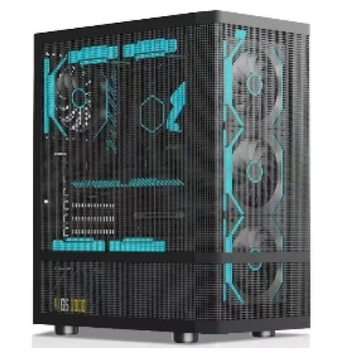 Stars Solutions B01 Crno, Metal Mesh, 4x 12cm ARGB Kuciste Slike