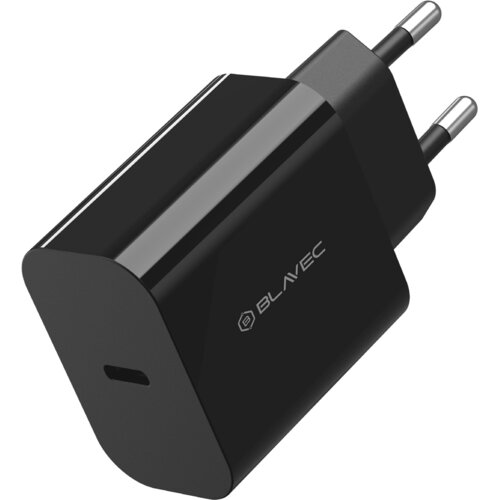 BLAVEC Zidni punjač BC-7 GaN4 - Tip C - PD QC 45W 3A s kabelom Type C na Type C - crni Cene