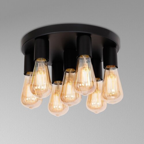  SPOT svetiljka FILO 7xE27/60W/230V, crna Slike