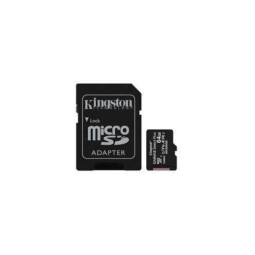 Kingston MEM SD MICRO 64GB Canvas Select Plus + Adapter SDCS3/64GB Cene