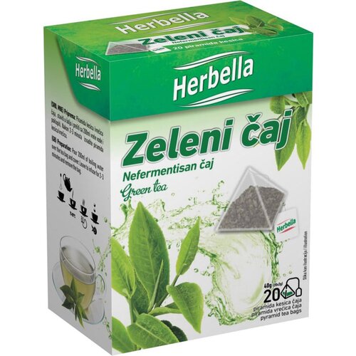 Herbella zeleni čaj A20 kesica Cene