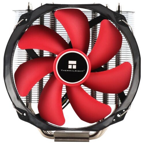 Thermalright TA140 computer cooling system Processor Air cooler 14 cm Grey, Red Slike