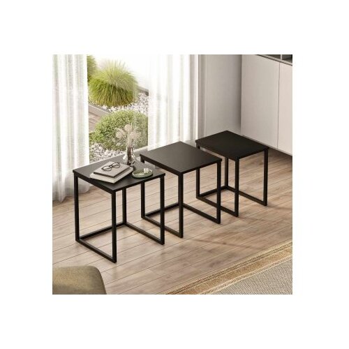 Hanah home Set 3 stočića Dublin Black Cene