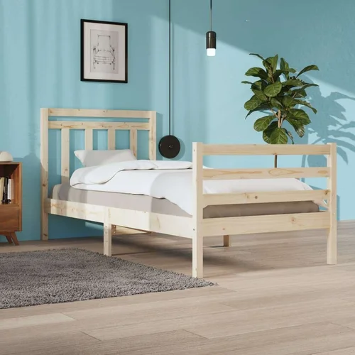 Posteljni okvir iz trdnega lesa 100x200 cm, (20647347) Posteljni okvir iz trdnega lesa 100x200 cm, (20647347)