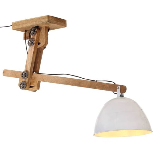VidaXL Stropna svjetiljka 25 W bijela 105x30x65-108 cm E27 Slike