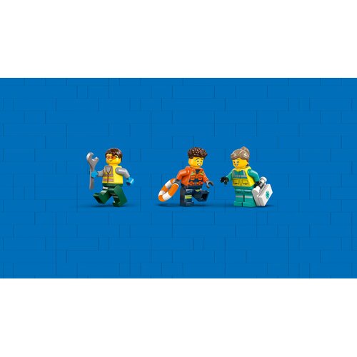 Lego AVION-SERVISNI KAMION &amp;amp; HOVERCRAFT REMIX 60505 Slike