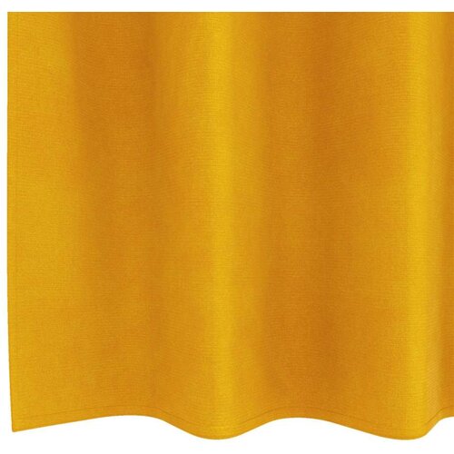  Zastore za zamračivanje s očicama 2 kom Mustard žuto bar&amp;scaron;un Slike