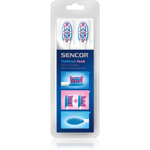 Sencor SOX 003WH nadomestne glave za zobno ščetko 2 kos Cene