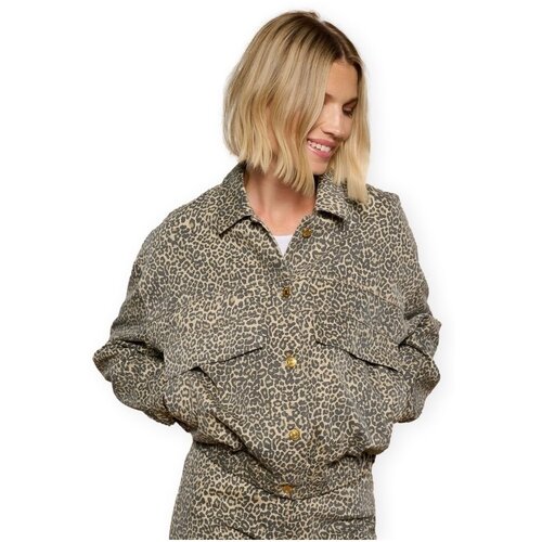 Minueto Jakne Leo Jacket - Leopard Kostanjeva Cene