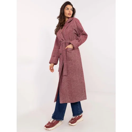 LAKERTA Coat LK-PL-509835.19 burgundy