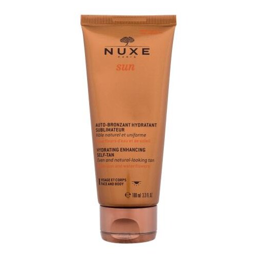 Nuxe Sun Hydrating Enhancing Self-Tan bronzing krema za samotamnjenje tijela i lica 100 ml unisex Slike