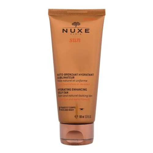 Nuxe Sun Hydrating Enhancing Self-Tan samoporjavitvena bronzing krema za telo in obraz 100 ml unisex