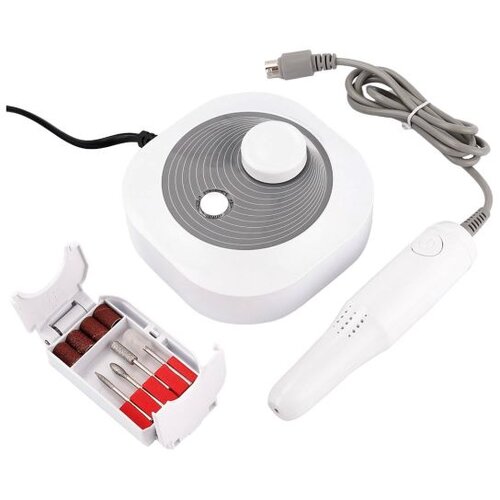  Nail Master Električna turpija za nokte, 24W, 25 000 rpm, Bela Slike