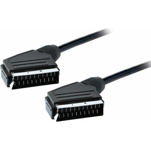 Optimus scart kabel (1.5m, scart muški na muški, crni) Cene