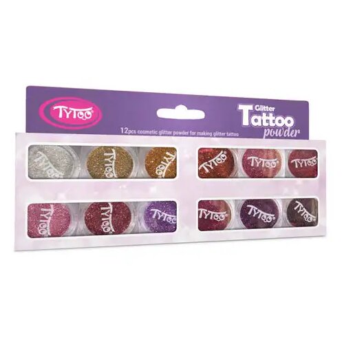 TyToo Tople boje šljokice set od 12x2,5ml Cene