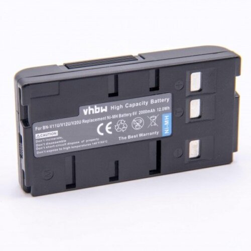 VHBW Baterija JVC BN-V20 / Panasonic VW-VBS1E, 2000 mAh Slike