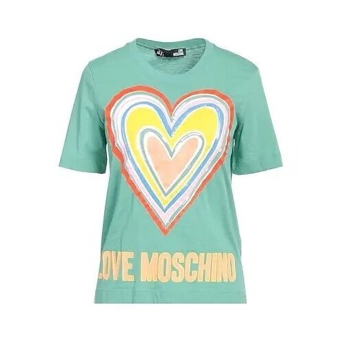 Love Moschino Ženska majica W4F153OM3876-R07, Zelena Slike