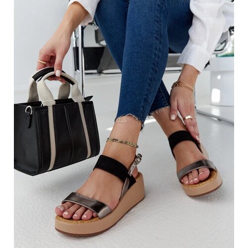 D/CEO Black sandals Dorothy Cene
