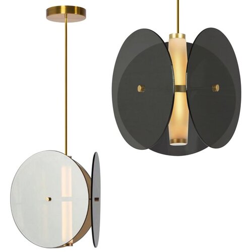 Toolight Viseća lampa crna APP1675-CP Round Cene