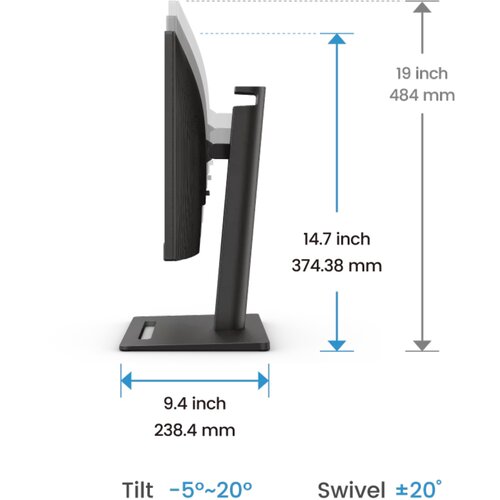 BenQ BL2490T 23,8 &amp;quot;FHD poslovni monitor 9H.LMHLJ.LBE Slike