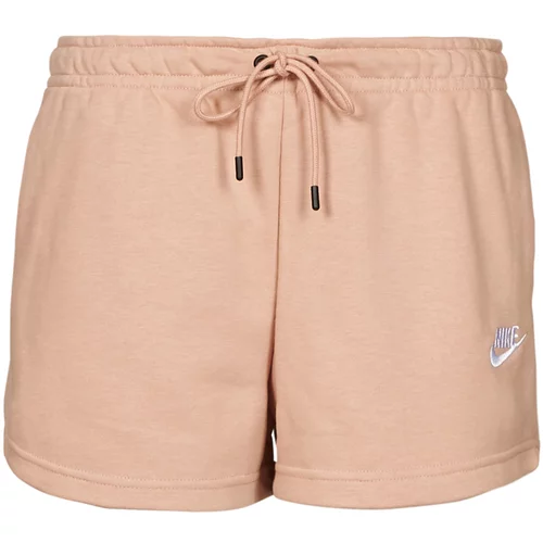 Nike Kratke hlače & Bermuda French Terry Shorts Rožnata