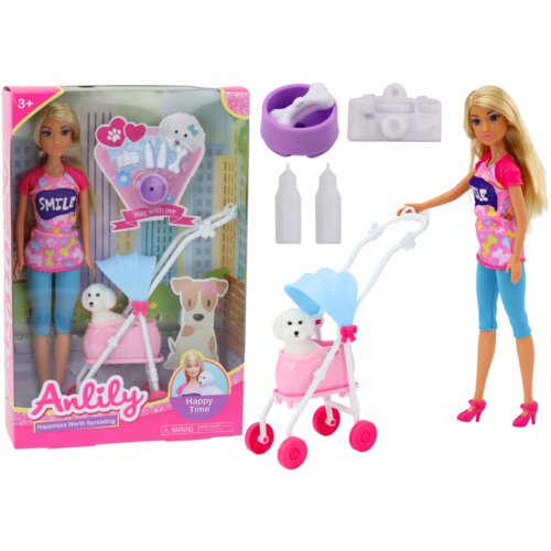  Lutka Anlily sa kolicima i psom Cijene