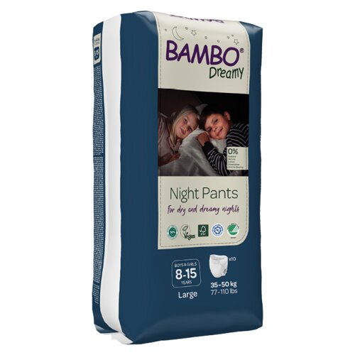 Bambo Dreamy Noćne gaćice univerzalne, 8-15 god, 35-50 kg Cene