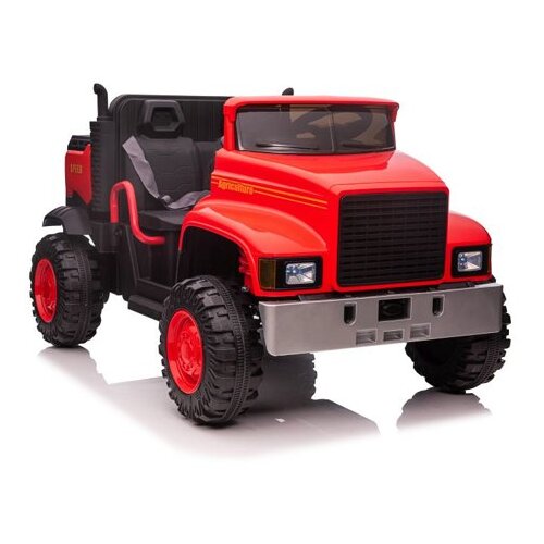 Lean Toys Otro&amp;scaron;ki tovornjak na akumulator 4x4 JC222 Rdeča lea Slike