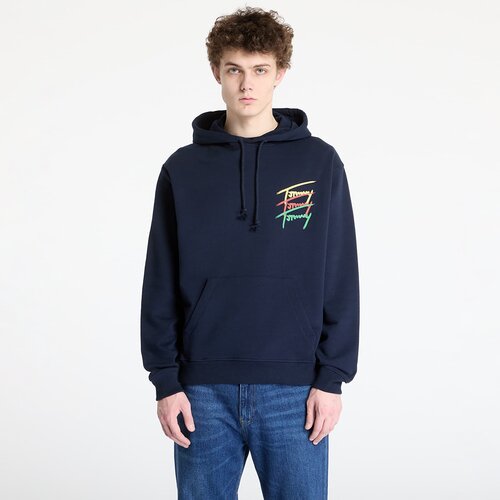 Tommy Hilfiger Sweater majica mornarsko plava / svijetložuta / menta / pastelno crvena Slike