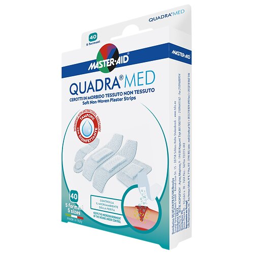 Master Aid Quadra Honey Patches 40 kosov 5 velikosti Slike