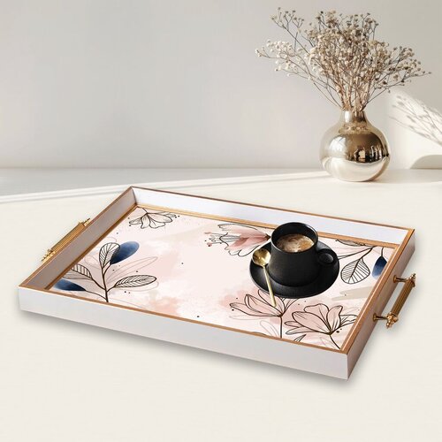 Aberto Design Poslužavnik TPB9797 50 x 29 x 3.5 cm, Šareni Cene