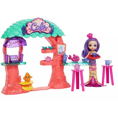 Mattel Enchantimals Kavarna s podmornico Ocean Kingdom z mini lutko Martino morsko deklico, Večbarvno, (21552354) Cene