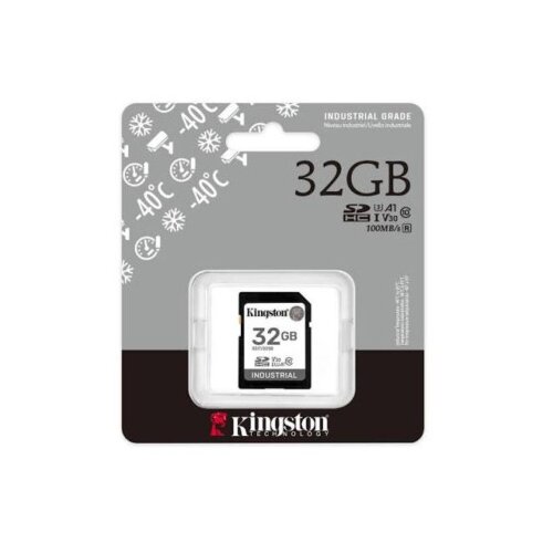 Kingston 32GB/SDHC, UHS-I U3, V30/do 100 MB/s/Industrial Grade Memorijska kartica ( SDIT/32GB ) Slike