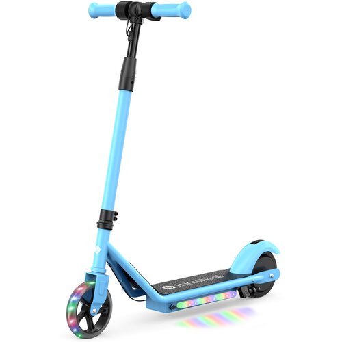 ISINWHEEL S2 (modra) otroški električni skuter z nastavljivo višino, motor 150W, 18V 2,6Ah, doseg 9km, največja hitrost 16Km/h, opremljen s 5-palčnimi pnevmatikami, (21732745) Cene