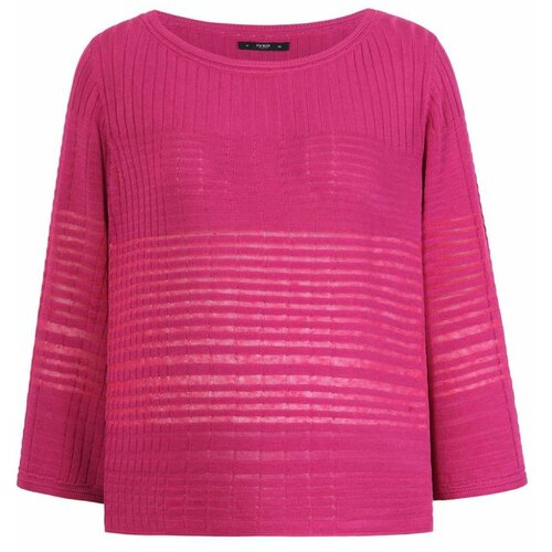 IVKO WOMAN pulover sa čamac izrezom/ strukturni motiv - tamna ciklama  241436.073 Cene