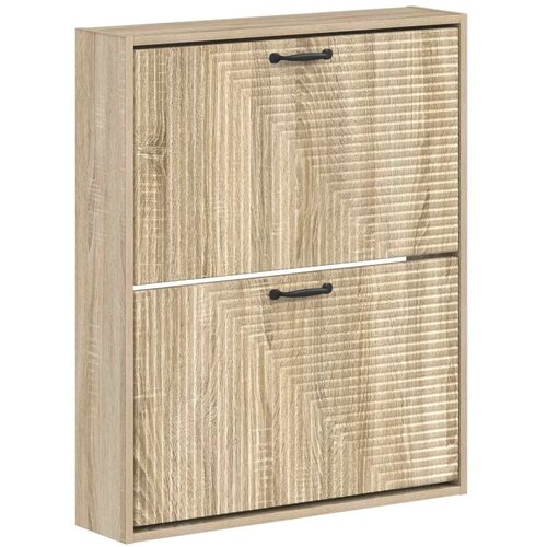  Ormar za cipele na zidu HAARLEM 71 x 17 x 86 cm Hrast sonoma - Hrast sonoma Slike