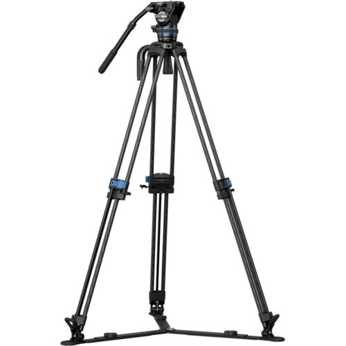 Sirui SQ75A+S5 Pro Video Alu Tripod Kit Rapid Twin-Leg Slike