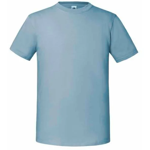 Fruit Of The Loom Blue Men's T-shirt Iconic 195 Ringspun Premium