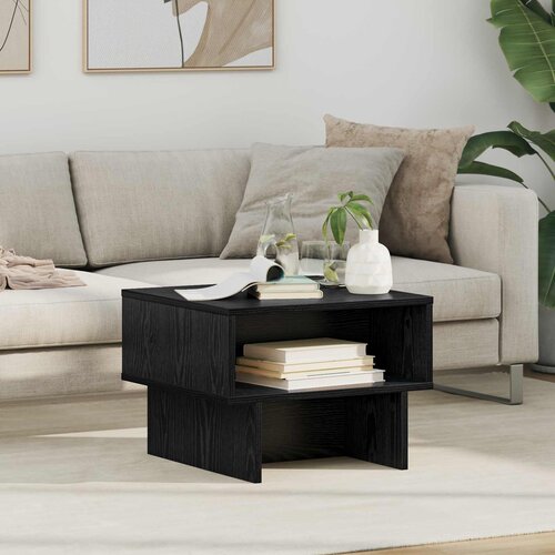  Kava Stol Crni hrast 48 x 46 x 35 cm Konstruirano drvo Cene