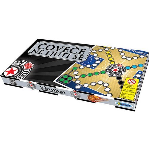 PanGraf Čoveče ne ljuti se Partizan Slike