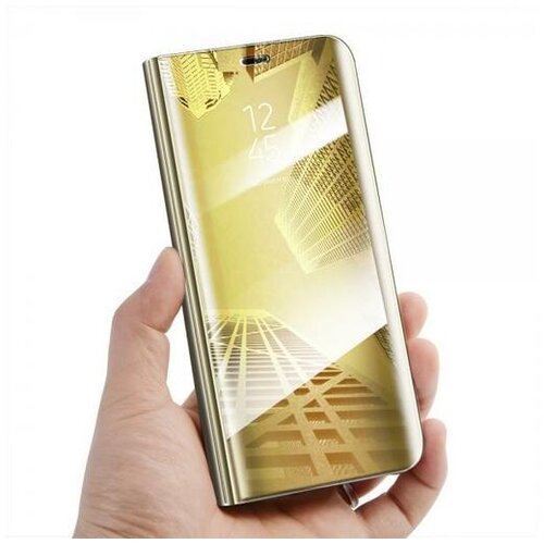 Onasi Clear View za Samsung Galaxy S10 Plus G975 zlata Slike