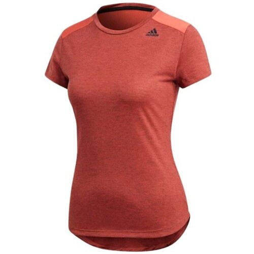 Adidas Majice s kratkimi rokavi CF4043 Rdeča Slike