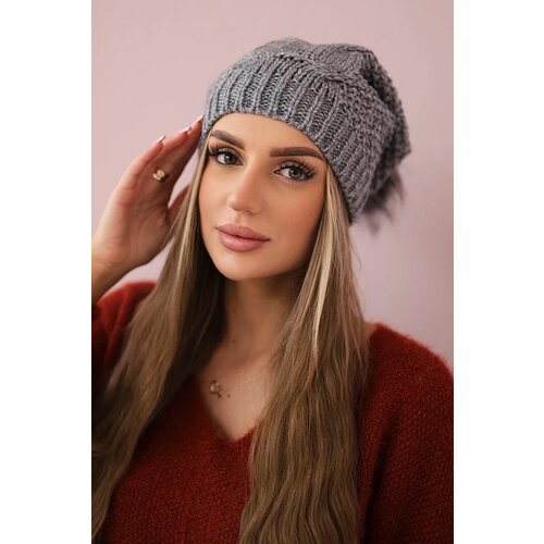 Kesi Cap with fleece Sandra K210 light gray Cijene