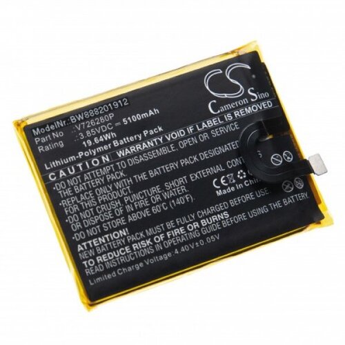 VHBW Baterija za Blackview BV6800, 5100 mAh Slike