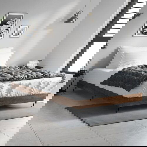 vidaXL Okvir za krevet smeđi hrast 90 x 200 cm od konstruiranog drva Cijene