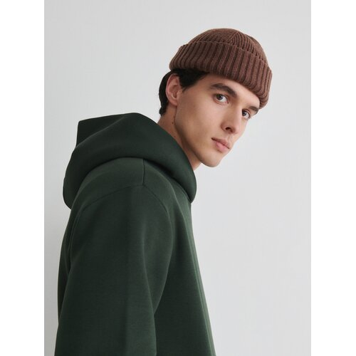 Reserved kapa beanie - rjava Cene