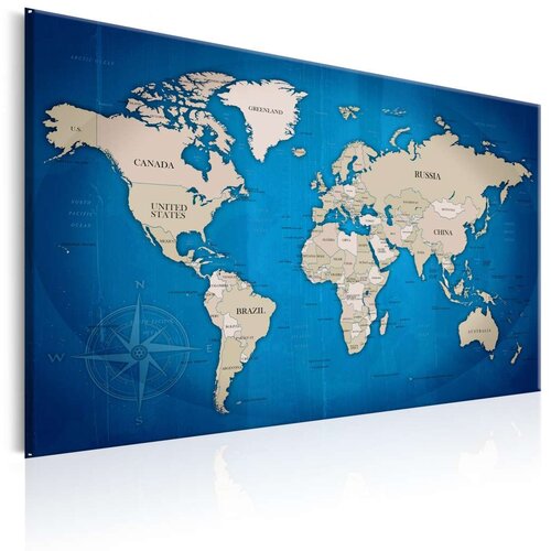  Slika - Dark Blue Trail 120x80 Cene