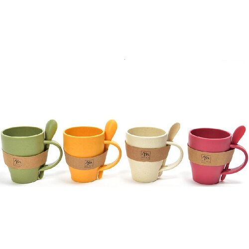 Mercury Home šolja sa kašikom 00336, 12x10.3cm, 335ml - sorto Cijene