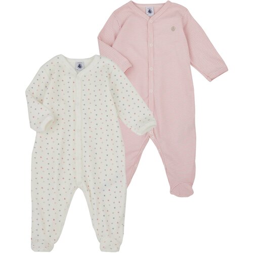 Petit Bateau Pižame &amp;amp; Spalne srajce LOT PYJAMA X2 Rožnata Slike